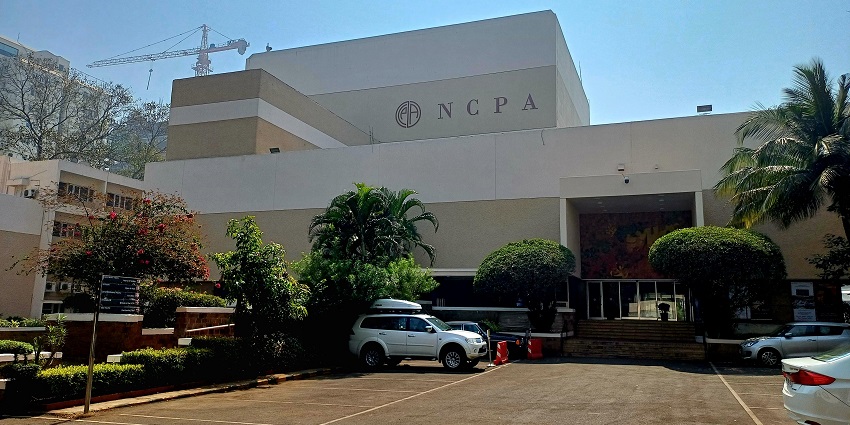 A photo of the National Center for Performing Arts (NCPA), a world-class cultural centre.