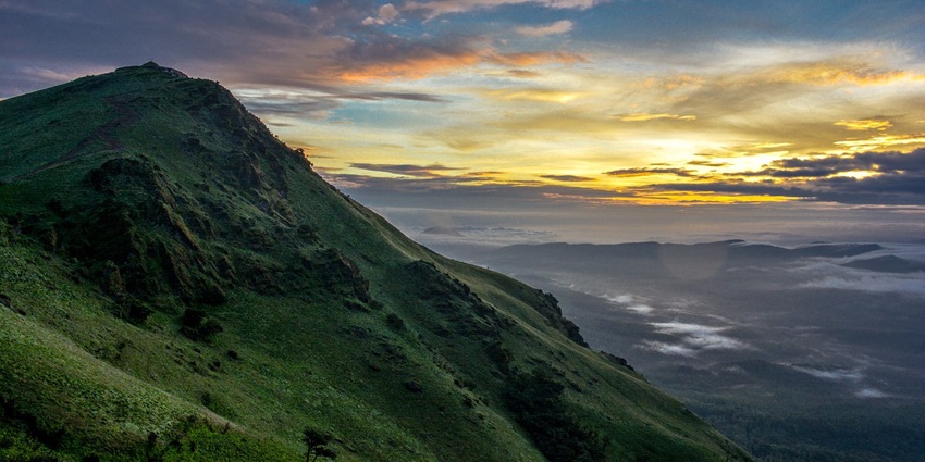 Lush Western Ghats landscape, a famous destination near Ratangad Fort