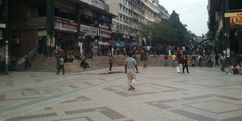 The nightout places in Delhi include a popular tech market and business center with diverse eateries.