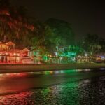 Image of Breathtaking lights add to the excitement of nightlife in South Goa