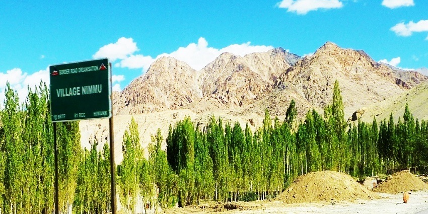 Nimu is one of the most amazing places to visit around Sani Monastery for travellers.