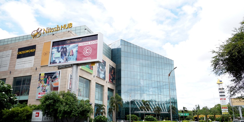 Nitesh Hub Mall: Upscale shopping, dining, and entertainment destination.