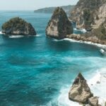 An image of Nusa Penida Island's scenic landscapes and marine life