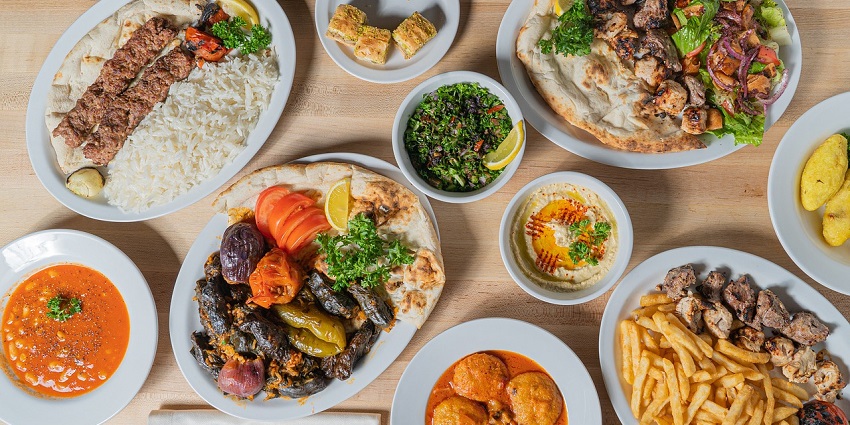 A variety of dishes offered at the OJ’s Club.