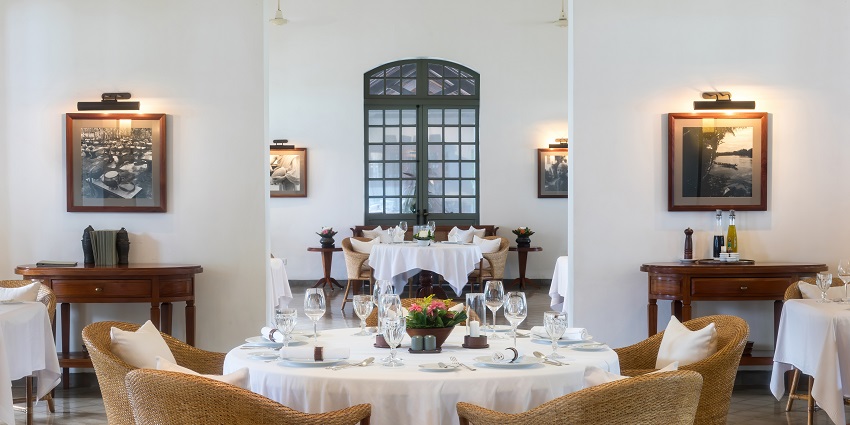 Olive Beach, a place to visit in Bangalore for couples, has beautiful dining.