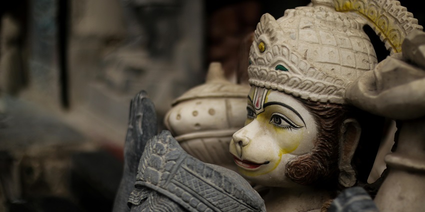 Om Shiv Hanuman Mandir is flocked with devotees on Tuesdays to seek blessings.
