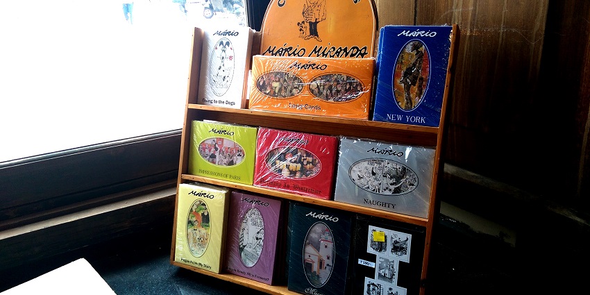 Lovely card sets put up at the main destination.