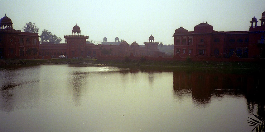 Inside view of Darbhanga Fort.