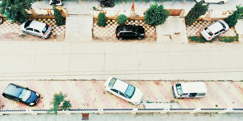 Car parking near Ranganathaswamy Temple.