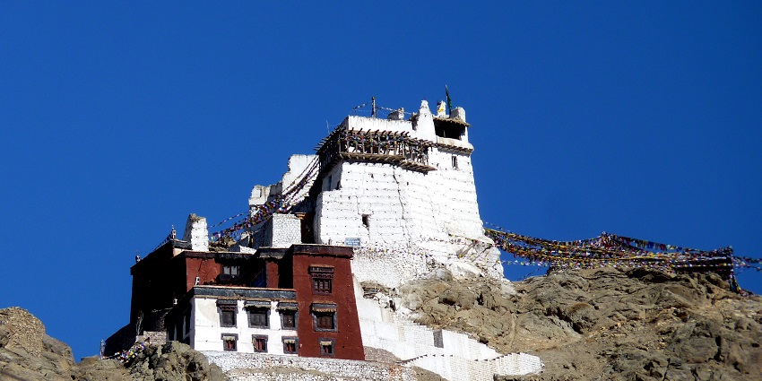 Namgyal Tsemo Monastery is at a high altitude and elevation so make sure you acclimate yourself properly
