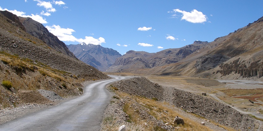 Leh-Manali highway in Ladakh.