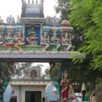 Image of Pachaiamman Temple in Tamil Nadu, India - surrounded by lush green trees during day time