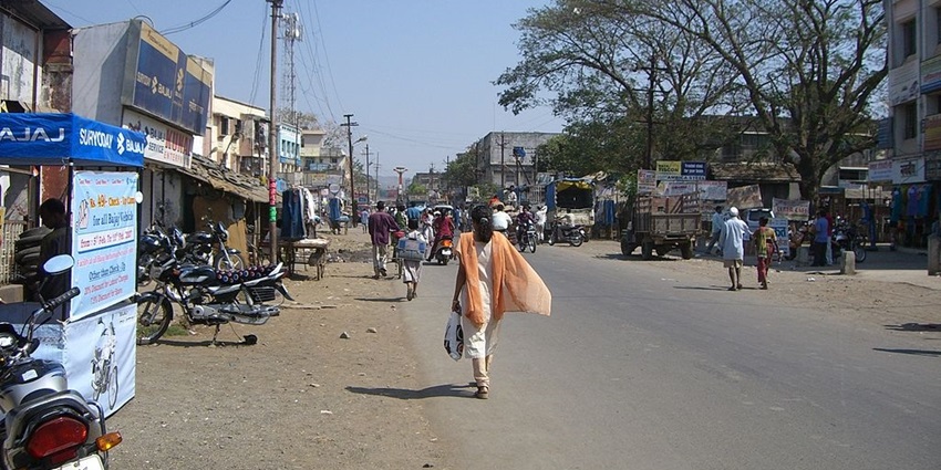 View of the streets of palghar town, one of the must places to visit near the Kelve fort