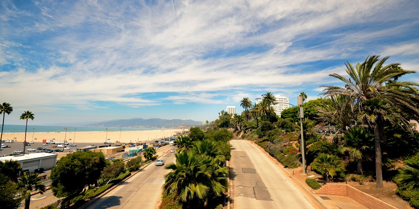 A glimpse of Palm Beach Road offers scenic drives through lush greenery and coastal beauty.