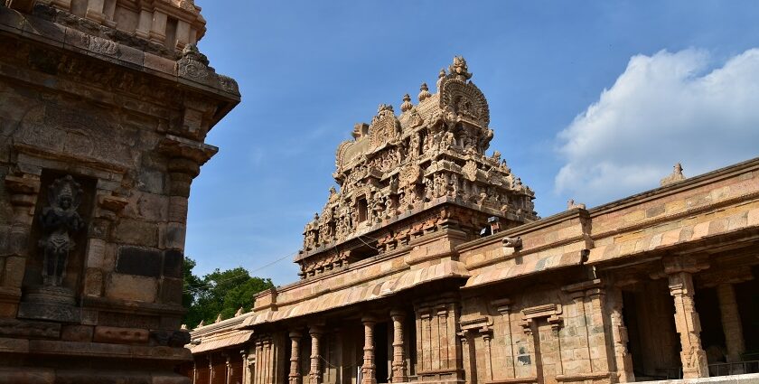 Pampuranathar Temple in Thirupampuram, the spiritual site with rich heritage.