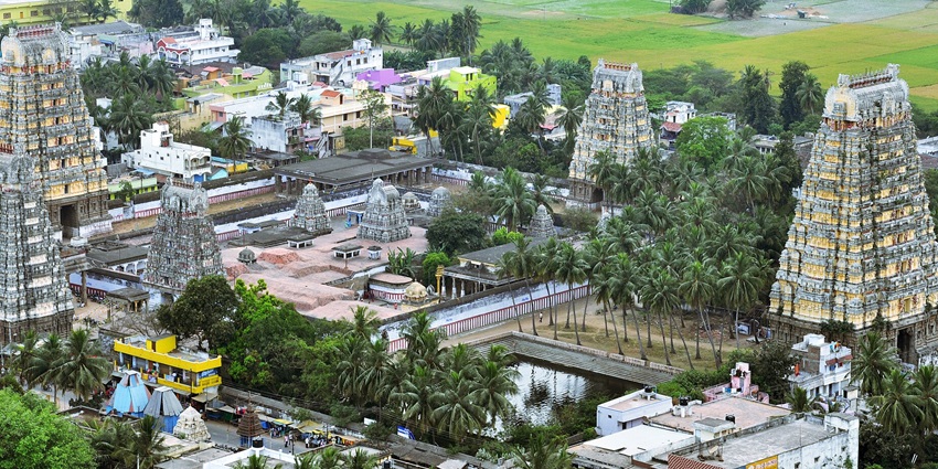 Historic temple on a hill offering panoramic views and spirituality