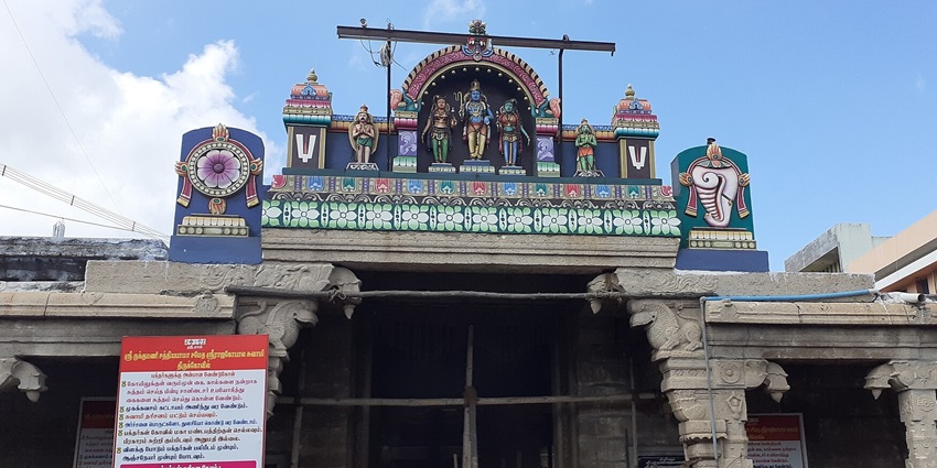 A picture of Panchapandava Theertham, one of the best places to visit in Ramanathapuram.