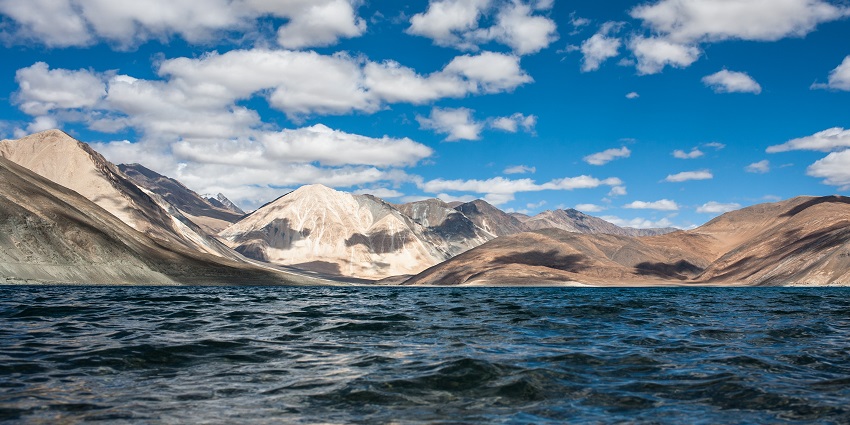 The Beautiful Pangong Lake, a place to go during the Ladakh harvest festival for all.