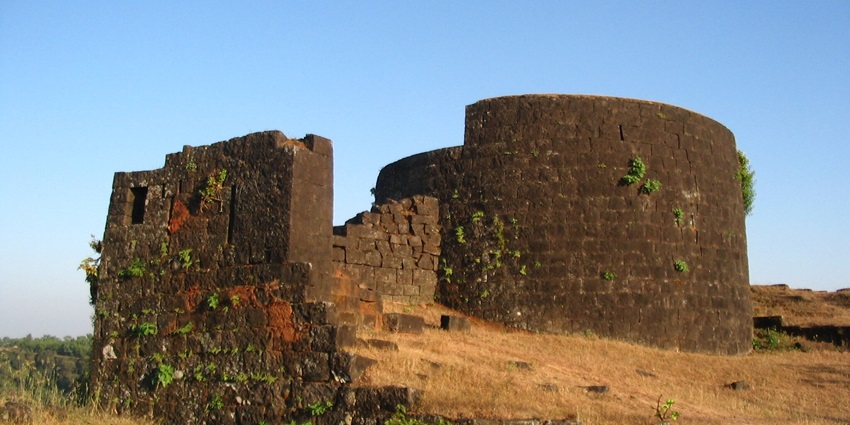 Panoramic view of Panhala Fort, showcasing its majestic architecture and landscape.