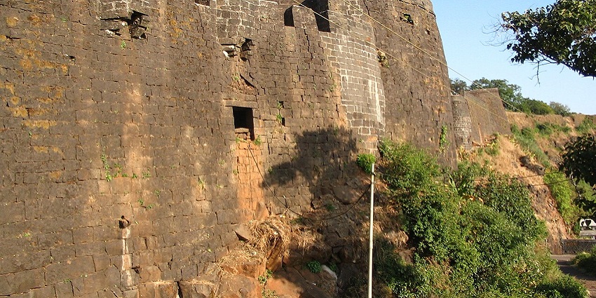 An image showing Panhala Fort's ancient architecture, a historic site near Karad