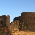 An image of the panoramic view of the Panhala Fort located in Kolhapur, Maharashtra