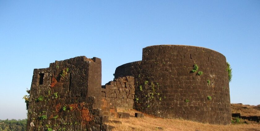 An image of the panoramic view of the Panhala Fort located in Kolhapur, Maharashtra