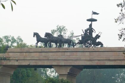 The famous Panipat Museum in the city of Panipat