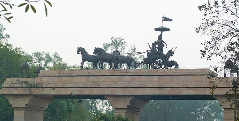 The famous Panipat Museum in the city of Panipat