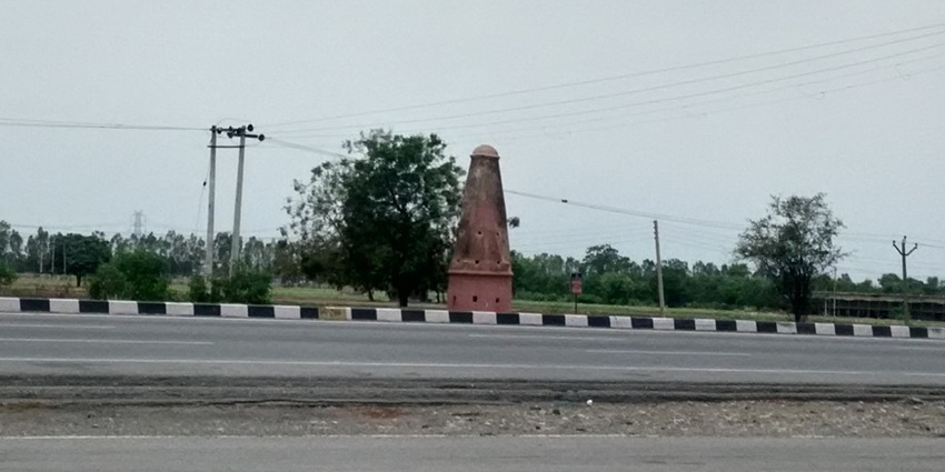 The highway connecting the city of Panipat
