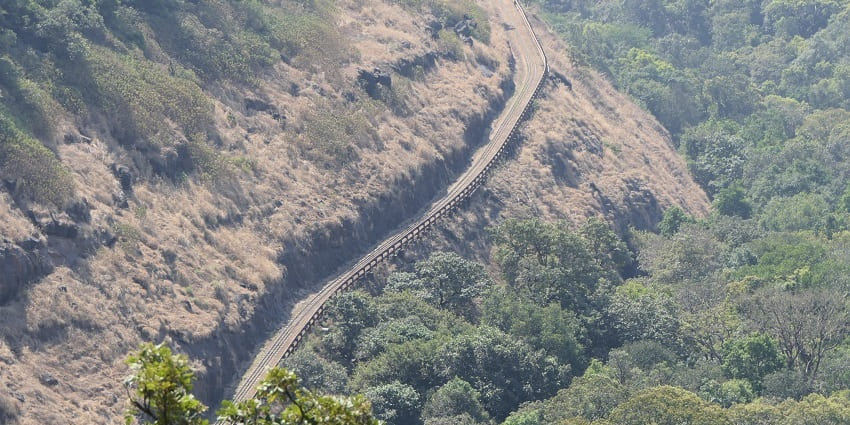 A view from the Panorama Point, one of the top places to visit in Matheran, Maharashtra.