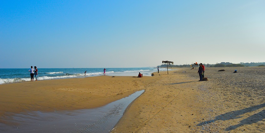 Pristine Beach is known for its soft sand and tranquillity.