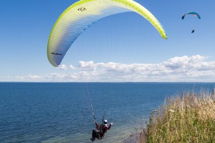 Paragliding in Kodaikanal offers thrilling flights with stunning views.