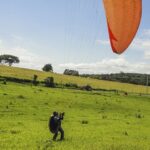 An image of paragliding in Yelagiri offers breathtaking views and thrilling experiences.