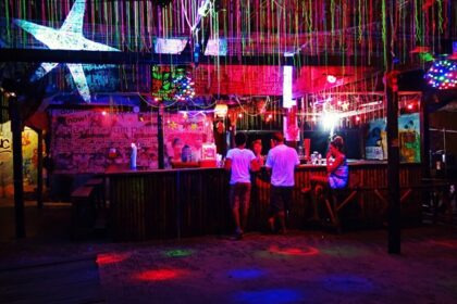 Party places in Vagator offer vibrant nightlife with beaches and nightclubs.