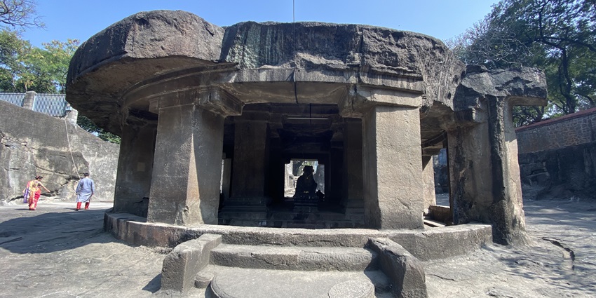 Pataleshwar Cave Temple is one of the top historic places to visit near Ahmednagar.