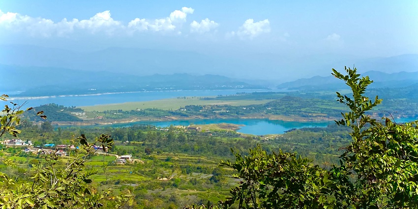 Picturesque view of the landscapes of Pathankot city