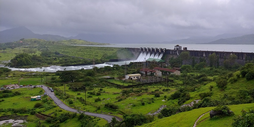 Pawna Lake reservoir, a best place near Visapur Fort, perfect for nature lovers.