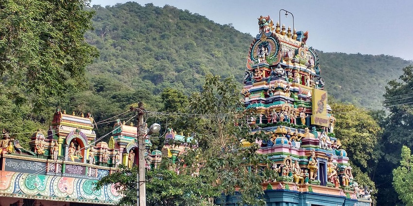 Pazhamudircholai Temple, a popular tourist attraction temple in Tamil Nadu.