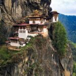 An image of a Phugtal Monastery which is located in Ladakh, Jammu and Kashmir.