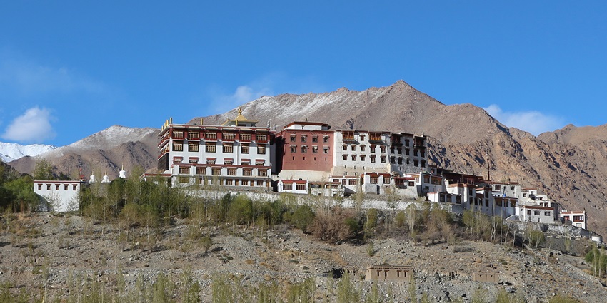 Phyang Monastery has a vast collection of ancient Buddhist scriptures, thangkas, and sculptures.