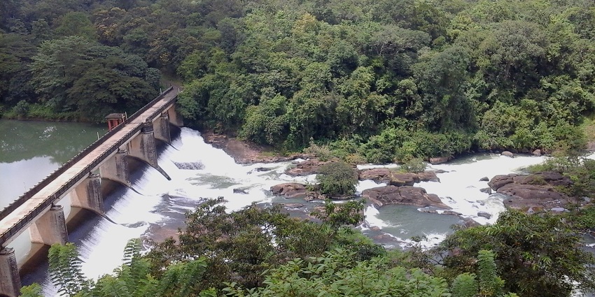 Pimpalgaon Joga Dam is a picturesque reservoir surrounded by lush greenery and scenic hills