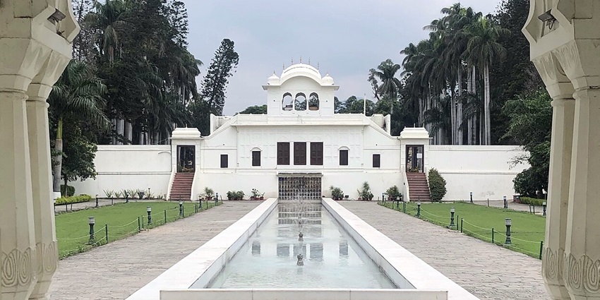 Image of the Pinjore gardens, one of the best places to visit near Panchkula