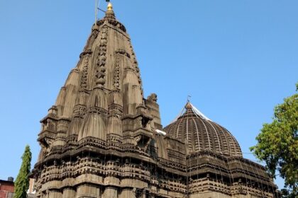 A corner view of the Kalaram Temple, dedicated to Lord Ram - Places near Nashik for weekend