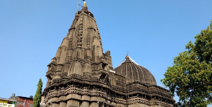 A corner view of the Kalaram Temple, dedicated to Lord Ram - Places near Nashik for weekend