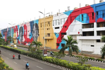 A picture of the Chennai skyline, showcasing a wide range of places to visit in Chennai.