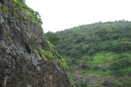 The view of Khandala Ghat, one of the best places to visit in December near Pune.