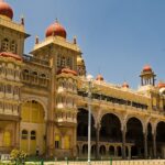 View of the Mysore palace, one of the must places to visit in Karnataka in January