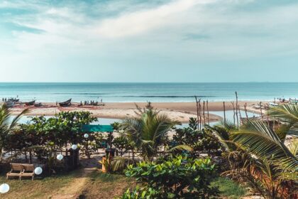 A glimpse of the serene Ganpatipule Beach, one of the top places to visit in Konkan.