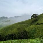 An image of Kuduremukha Peak Trek which is one of the most iconic treks of Karnataka.