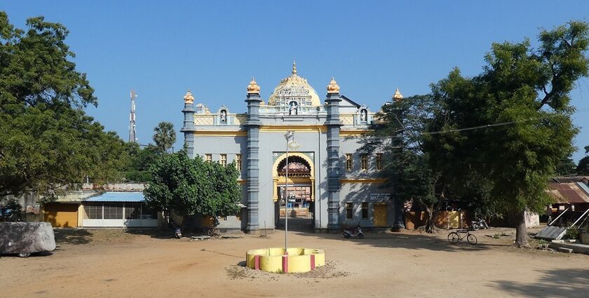 A picture of Ramanathapuram Palace, one of the prominent places to visit in Ramanathapuram.